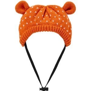Frisco Heart Ears Dog & Cat Knitted Hat, X-Small/Small