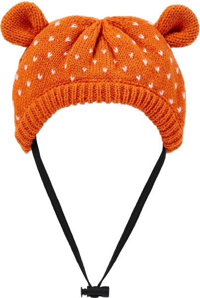 Frisco Heart Ears Dog & Cat Knitted Hat, X-Large/XX-Large slide 1 of 6