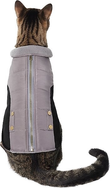 Frisco Mediumweight Faux Zipper Dog & Cat Jacket, X-Small slide 1 of 9