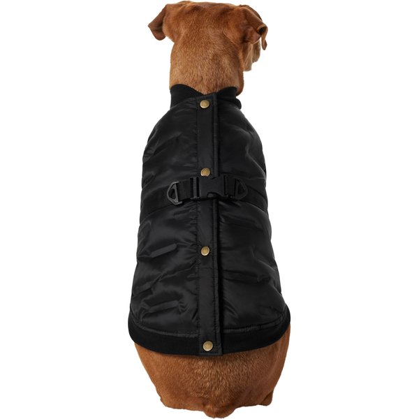 Frisco Lightweight Belted Puffer Dog & Cat Jacket