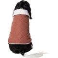 Frisco Mid-Heavyweight Fleece Lined Quilted Dog & Cat Coat, Medium