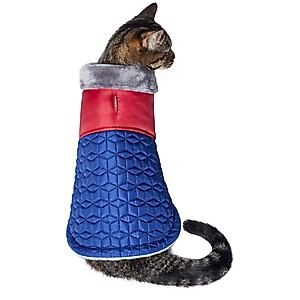 Frisco Mediumweight Cubed Dog & Cat Coat, X-Small