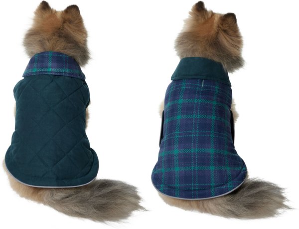 Frisco Mediumweight Reversible Dog & Cat Coat, 1 count, Large slide 1 of 8