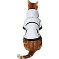 Frisco Mid-Heavyweight White Camouflage Dog & Cat Parka, Small