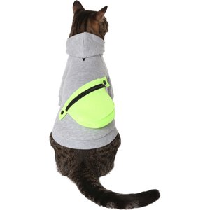Frisco Dog & Cat Hoodie with Removable Fanny Pack, X-Small
