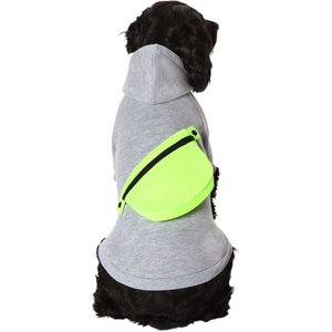 Frisco Dog & Cat Hoodie with Removable Fanny Pack, Medium