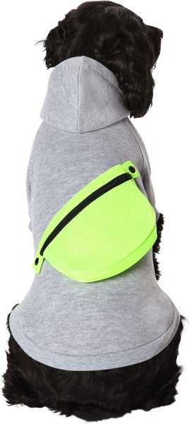 Frisco Dog & Cat Hoodie with Removable Fanny Pack, Large slide 1 of 9