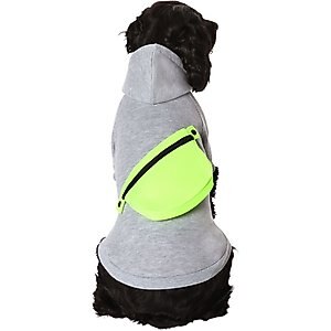 Frisco Dog & Cat Hoodie with Removable Fanny Pack, XX-Large