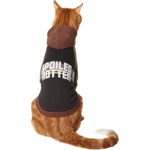 Frisco Spoiled Rotten Dog & Cat Hoodie, X-Small