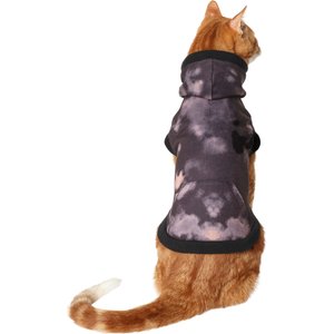 Frisco Reverse Tie Dye Dog & Cat Hoodie, X-Small