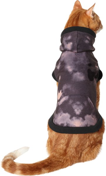 Frisco Reverse Tie Dye Dog & Cat Hoodie, Small slide 1 of 9