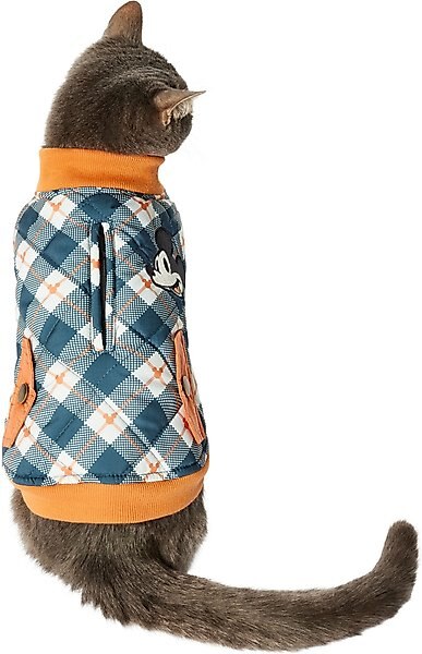 Disney Lightweight Mickey Quilted Bomber Dog & Cat Jacket, Small slide 1 of 8