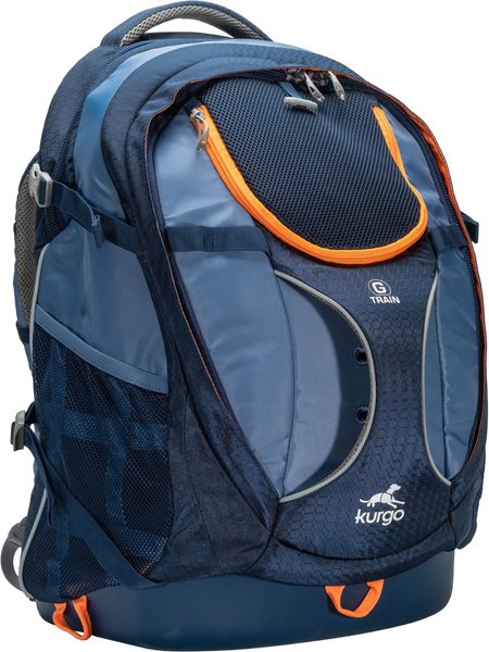 Kurgo G-Train Dog Carrier Backpack, Navy Blue slide 1 of 8