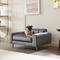 Show in main carousel: Frisco Elevated Art Deco Dog & Cat Sofa Bed with Removable Cover, Grey, Medium slide 1 of 6