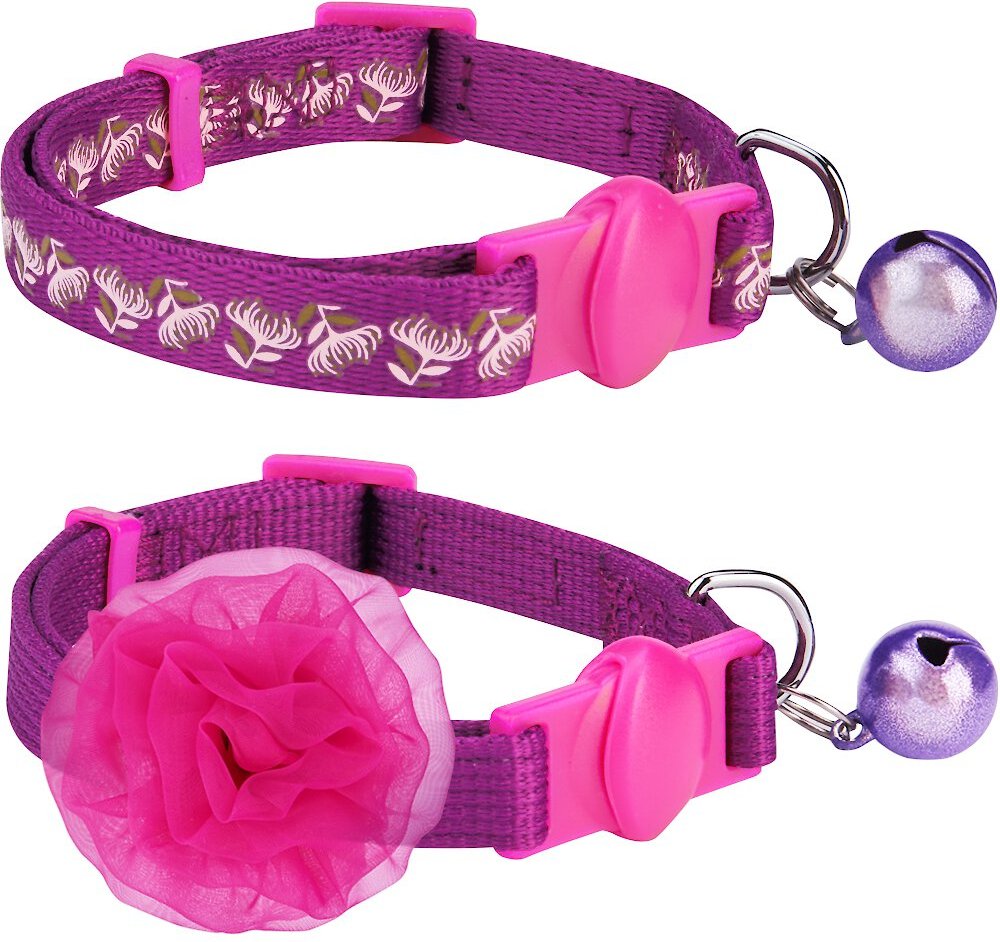 Blueberry adjustable breakaway cat collar sale