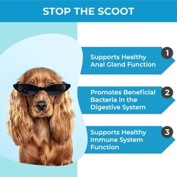 PawMedica Stop Scooting Dog Supplements, 60 count slide 2 of 6