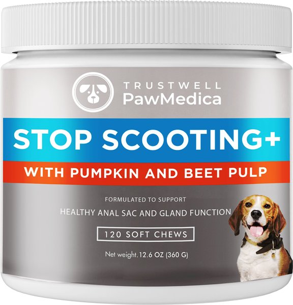 PawMedica Stop Scooting Dog Supplements, 120 count slide 1 of 6