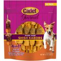 Cadet Gourmet 5-in Pork Hide Shish Kabob Dog Treats, 18 count