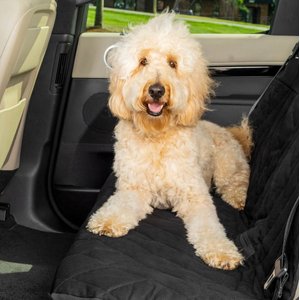 PetSafe Happy Ride Quilted Bench Dog Seat Cover, Black