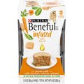 Purina Beneful Infused Pate with Real Chicken, Carrots & Spinach Wet Dog Food, 3-oz sleeve, case of 24
