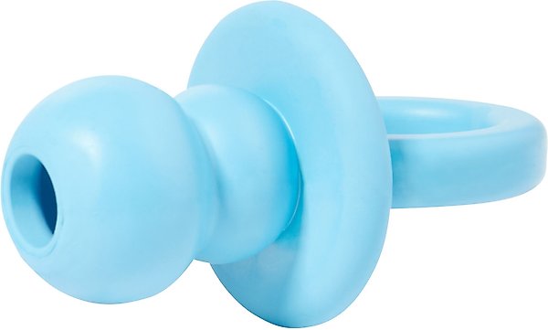 KONG Puppy Binkie Chew Dog Toy, Blue, Small slide 1 of 3