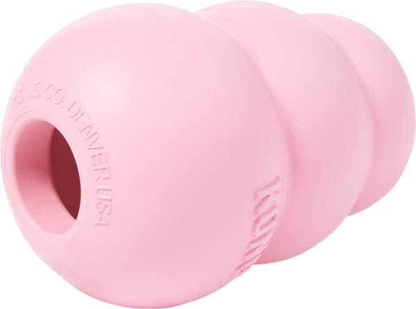 KONG Puppy Chew Dog Toy, Pink, Large slide 1 of 3