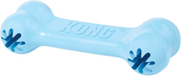 KONG Puppy Goodie Bone Dog Toy, Blue, Small slide 1 of 3