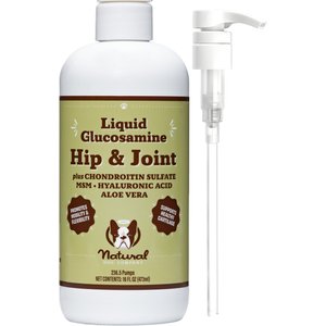 Natural Dog Company Liquid Glucosamine Hip & Joint Oil, 16-oz bottle
