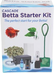 Penn-Plax Cascade Betta Starter Aquarium Kit, Assorted Colors