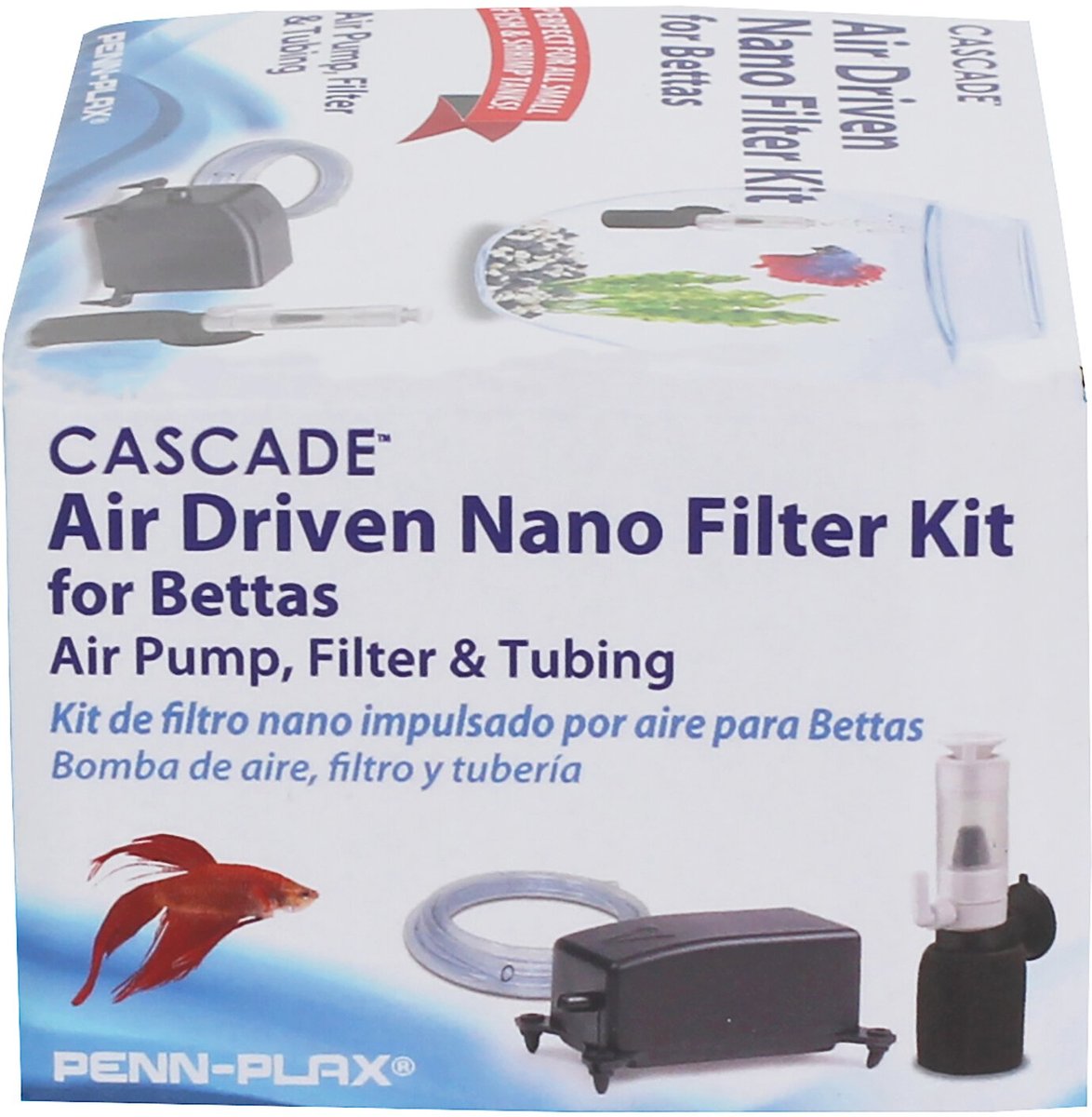 Penn-Plax Powerhead Driven Nano Aquarium Sponge Filter