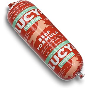 Lucy Pet Products Beef Formula Dog Food Roll