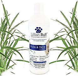 Lillian Ruff Flea & Tick Dog Shampoo, 16-fl oz bottle