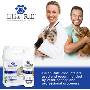 Lillian Ruff Flea & Tick Dog Shampoo, 16-fl oz bottle
