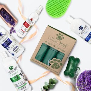 Lillian Ruff Flea & Tick Dog Shampoo, 16-fl oz bottle