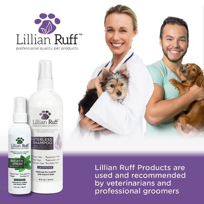 Show full view: Lillian Ruff Quick Refresh Dog & Cat Shampoo Set, 16-fl oz bottle & 4-fl oz bottle, pack of 2 slide 6 of 9