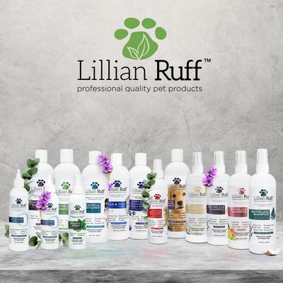 Show full view: Lillian Ruff Quick Refresh Dog & Cat Shampoo Set, 16-fl oz bottle & 4-fl oz bottle, pack of 2 slide 9 of 9