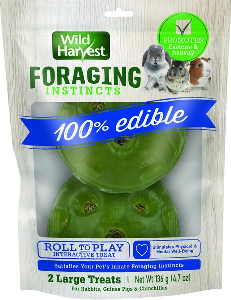 Wild Harvest Foraging Instincts Roll n’ Play Interactive Small Animal Treats, 2 count slide 1 of 8