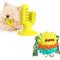 Show in main carousel: HANAMYA Dog Chew Ball Toy, Yellow & Blue slide 1 of 9