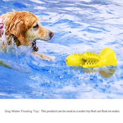 Show full view: HANAMYA Dog Chew Ball Toy, Yellow & Blue slide 3 of 9