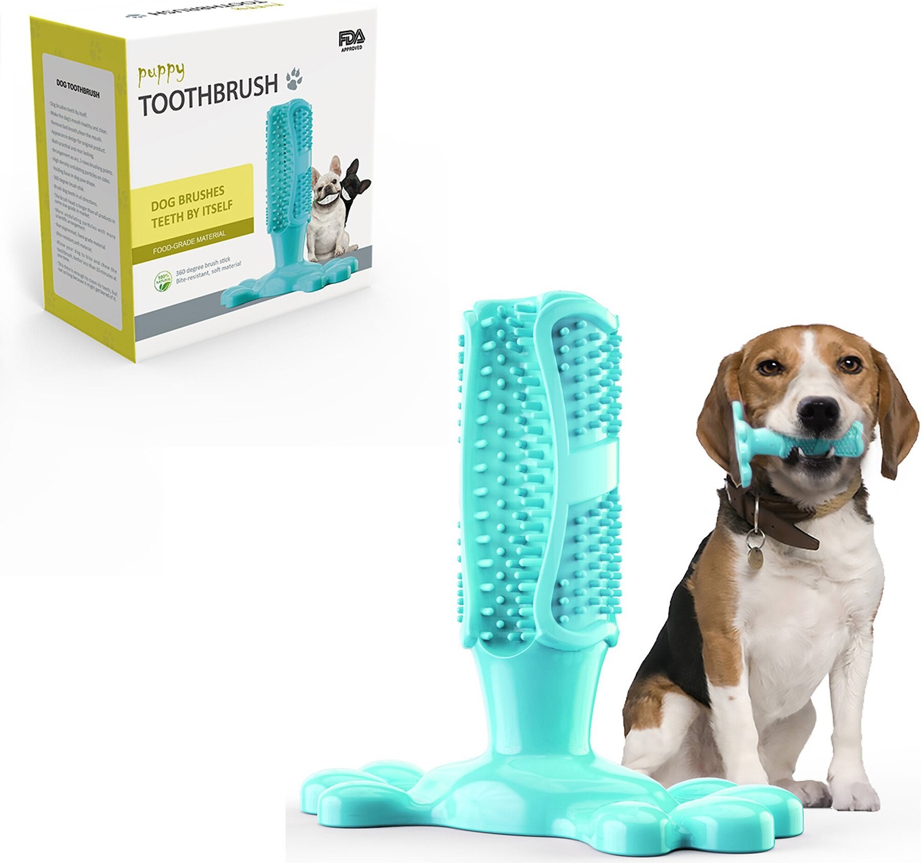 Dog chewy outlet toothbrush