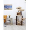 Catry Interactive 7-Level Cat Tree w/Condo, Scratching Posts, & Toys, 63-in H