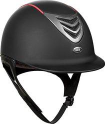 IRH IR4G "Power" Black with Titanium Vent & Red Piping Riding Helmet, Large slide 1 of 4