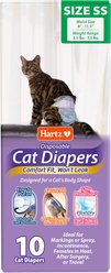 Hartz Disposable Cat Diaper, 10 count, X-Small
