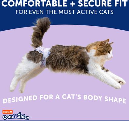 Show full view: Hartz Comfitables Male & Female Cat Diaper, 12 count, Small slide 4 of 10