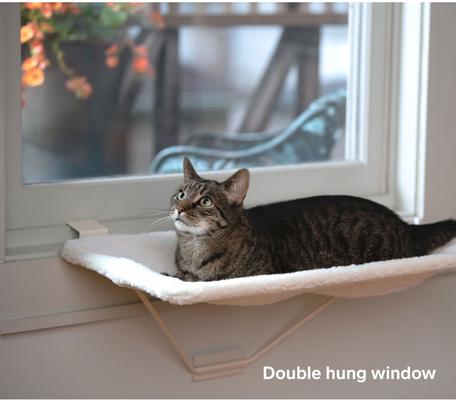 Show full view: Prevue Pet Products Tabby Napper Cat Window Perch Kit slide 3 of 10