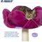 Show in main carousel: Prevue Pet Products Flower Power 28.3-in Faux Fur Cat Tree slide 7 of 11