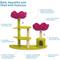 Show in main carousel: Prevue Pet Products Flower Garden 44.5-in Faux FleeceCat Tree slide 4 of 11