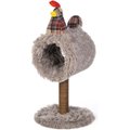 Prevue Pet Products Cozy Chicken 25.5-in Faux Fur Cat Tree