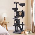 Coziwow by Jaxpety 60-in Tower House Cat Trees, Black