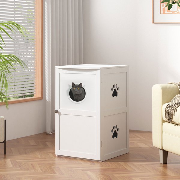 Double shop litter box